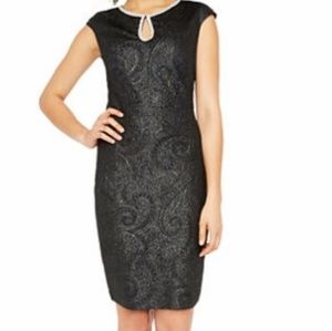 Melrose Sleeveless Embellished Evening Dress